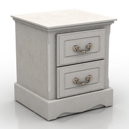nightstand melody 3D Model Preview #219d61f2