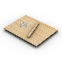 dough board 3D Model Preview #3bdd1e61