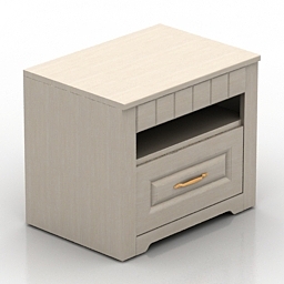 locker 1 3D Model Preview #8639a557