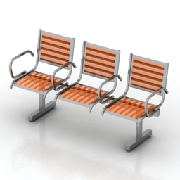 bench 7 3D Model Preview #cce0d893