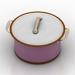 pan 2 3D Model Preview #5c979e44