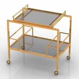 trolley eichholtz majestic 3D Model Preview #46d1799d