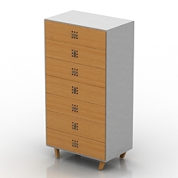 locker 2 3D Model Preview #c32e2fb2