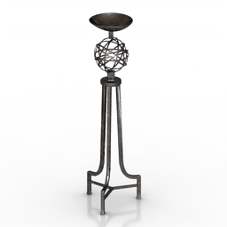 candlestick big 3D Model Preview #02fc5aeb