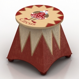 table vittorio grifoni circus night table 1791 3D Model Preview #d29ddde8
