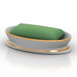 3D Soap dish preview