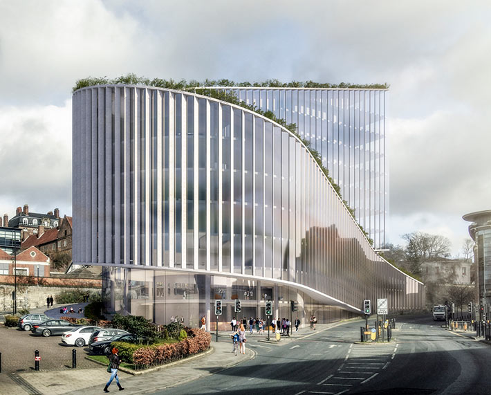 No 1 Quayside office building by BIG, Newcastle, England