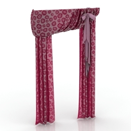 curtain 3D Model Preview #b6d6b753