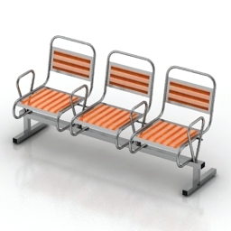 bench 6 3D Model Preview #e0915add