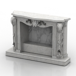 fireplace portal cls 3D Model Preview #2fa87ce1