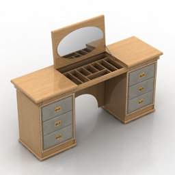 dressing table 3D Model Preview #236e0d8c