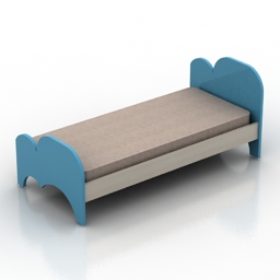 bed 1 3D Model Preview #0fb76cc4