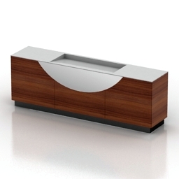 3D Wash-basin preview
