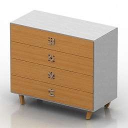 locker 4 3D Model Preview #963acff6