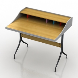 table desk 3D Model Preview #d26c1f41
