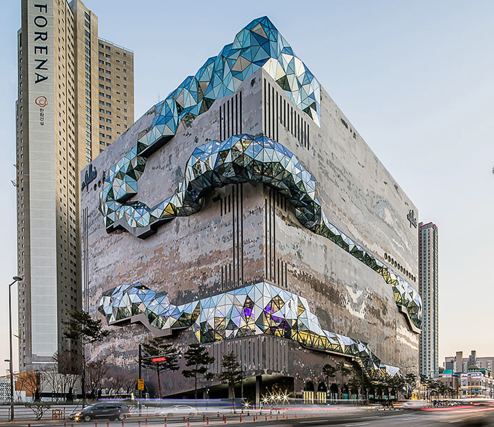 Department Store Galleria by OMA, Gwanggyo, South Korea
