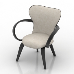 armchair 2 3D Model Preview #33162159