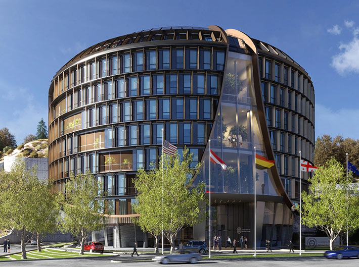 National Bank of Georgia Headquarter, Tbilisi, Georgia