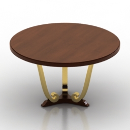 table christopher guy navour round 3D Model Preview #98f63a43