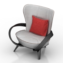 armchair - 3D Model Preview #33465cc8