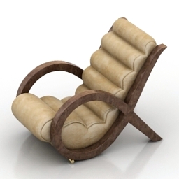 armchair lucca 3D Model Preview #4ee8ff6c
