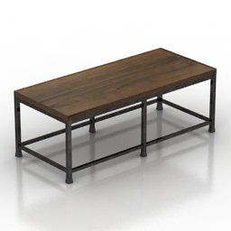 table lexington ocean reef cocktail coffee 3D Model Preview #dcea8876