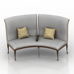 sofa christopher guy 60-0001 olsen 3D Model Preview #eb89b76f