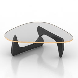 table noguchi formdecor 3D Model Preview #f351ee63