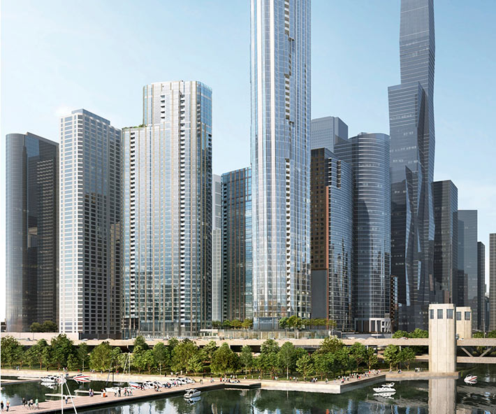 Parcels IJKL at Lakeshore East, Chicago, USA