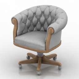 armchair corte zari armonia pascal 684 С 3D Model Preview #202cba30