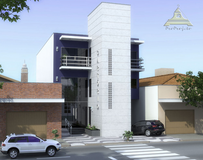 Architectural Home Design — ProProjeto Curso — Ribeirao Preto, Brazil
