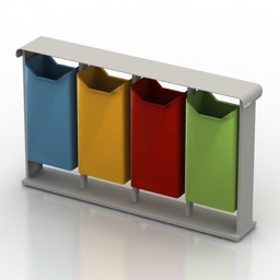bin 6 3D Model Preview #37030a18