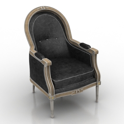 armchair cls 3D Model Preview #41a29249