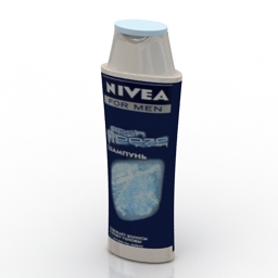 shampoo nivea 3D Model Preview #8b717519