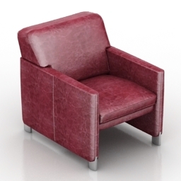 3D Armchair preview