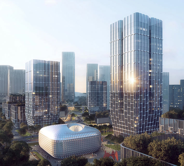 Hengqin Science City by Aedas, Zhuhai, China