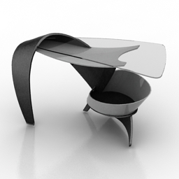 dressing table 3D Model Preview #2c9de921