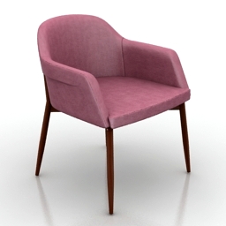 armchair billiani spy 3D Model Preview #5e5d62f4