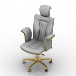 armchair office smania comfort 3D Model Preview #8086c63d