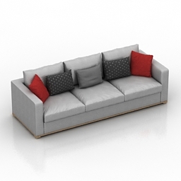 sofa modern 3D Model Preview #51163211