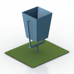 bin 1 3D Model Preview #bb9b2988