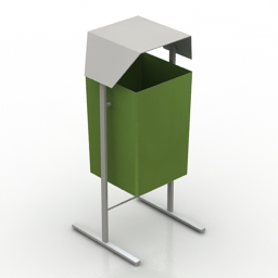 bin 3 3D Model Preview #5e6ca34f