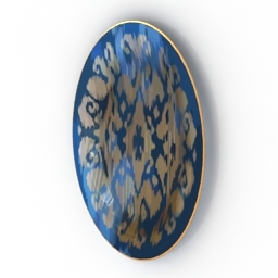 plate decor 2 3D Model Preview #dff4b474
