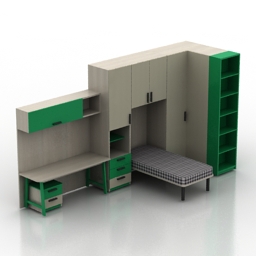 bedroom new 3D Model Preview #24034ab2