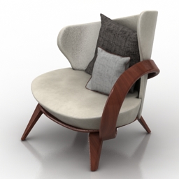 3D Armchair preview