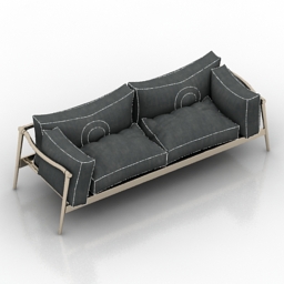 sofa marvelous 3D Model Preview #ba502a79