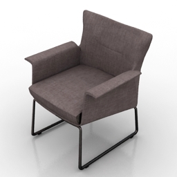 3D Armchair preview