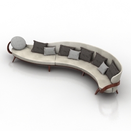3D Sofa preview