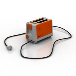 toaster retro 3D Model Preview #291ec51d