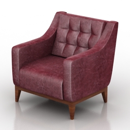armchair brighton dantone home 3D Model Preview #b93c2829